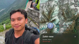 Image from: “Alhamdulillah”, Kakak Lega Rakyat Malaysia Kongsi Adiknya Di Nepal Selamat