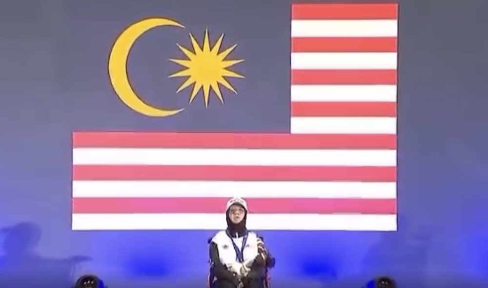 Image from: Lagu Negaraku Berkumandang Di Seoul, Noor Askuzaimey Dinobat Juara Dunia Boccia