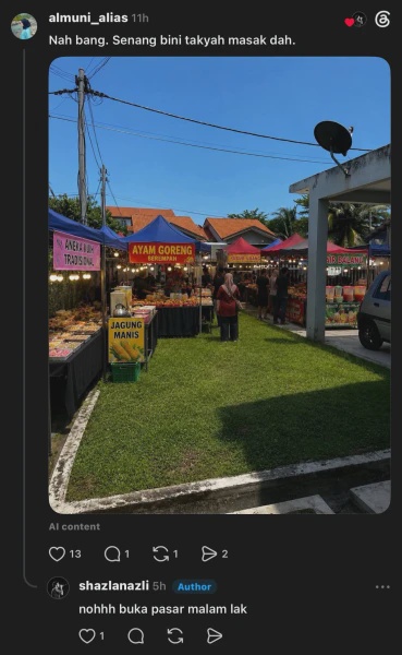 Image from: Lelaki Minta Cadangan Penuhi Ruang Kosong Di Halaman Rumah, Netizen Pula Bagi Idea ‘Luar Kotak’
