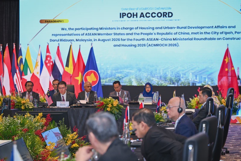 Image from: ACMROCH 2026 Lakar Sejarah: Ipoh Accord Pacu Kerjasama ASEAN-China Ke Arah Bandar Mampan & Perumahan Berkualiti
