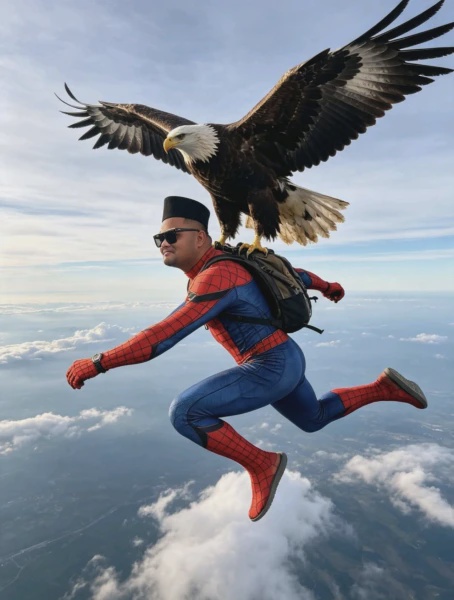 Image from: Lelaki Minta Sunting Gambar Dengan 'Pose' Bergaya Atas Motor, Hasilnya Buat Ramai Terhibur