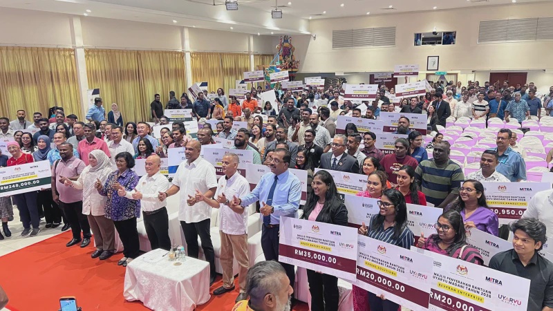 Image from: MITRA Salur RM6.7 Juta Perkasa Pendidikan Dan Ekonomi Masyarakat India