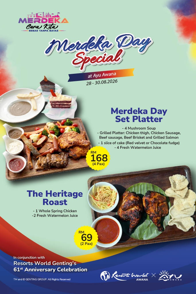 Image from: Resorts World Genting Meriahkan Merdeka Dengan Pengalaman Keluarga, Warisan Budaya & Hiburan