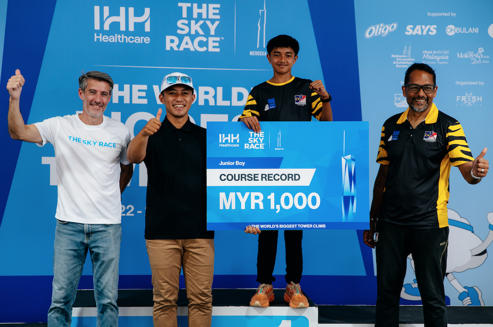 Image from: The IHH Sky Race™ Catat Rekod Malaysia Baharu Bagi Penyertaan Terbesar Dalam Acara Larian Menara