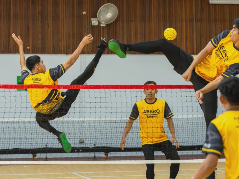 Image from: ABARO Takraw Diperkenal, ABARO Perkasa Persiapan Skuad Sepak Takraw Selangor Ke SUKMA 2026 Bersama PSS
