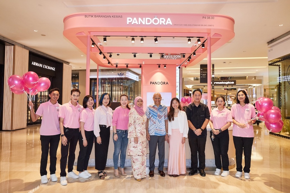 Image from: PANDORA Malaysia Buka Semula Butik Di Pavillion KL dan Suria KLCC Dengan Konsep Baharu
