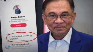 Image from: Tular Kanak-Kanak Minta Cuti Sekolah Selamanya, Jawapan PM Anwar Curi Perhatian