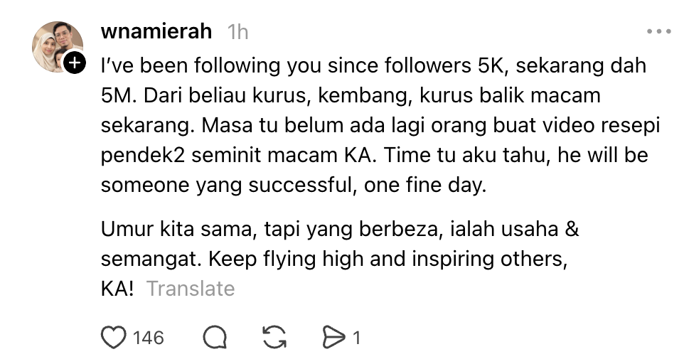 Image from: Genap Usia 34 Tahun, Khairul Aming Tak Sangka Hidupnya Berubah Selepas 10 Tahun