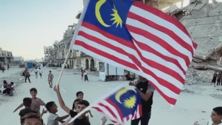 Image from: Bangunan Pangsapuri Runtuh Di Gaza, 20 Maut & Puluhan Masih Hilang
