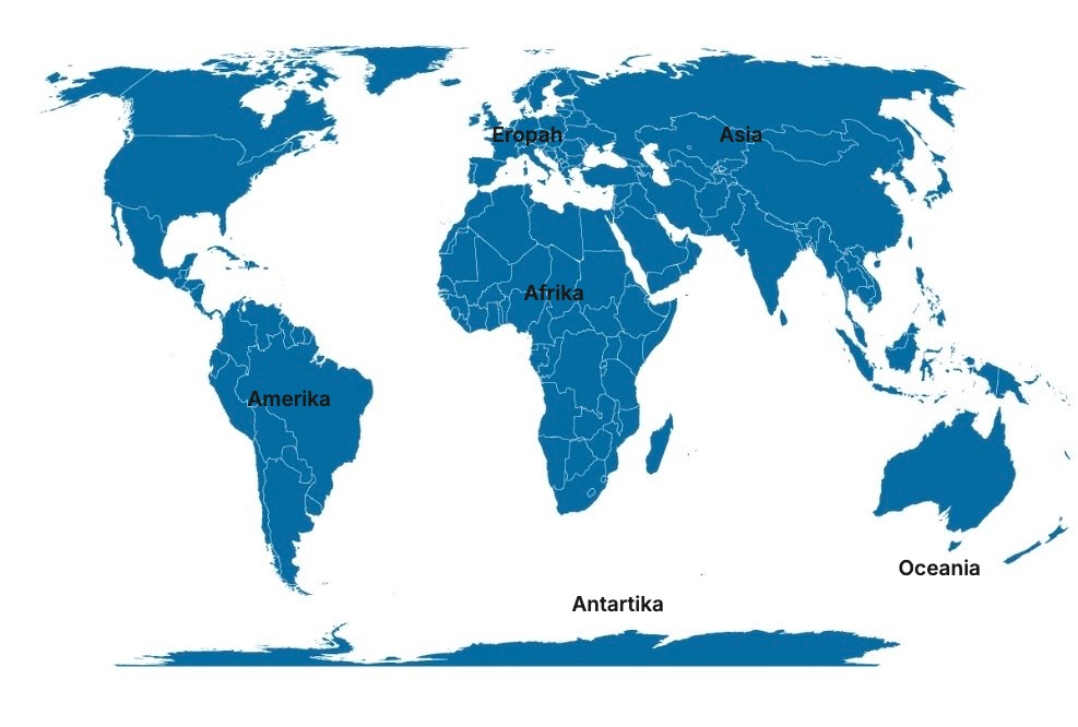 Image from: Afrika Rupanya 14 Kali Ganda Lebih Besar Berbanding Greenland, PBB Sokong Peta Equal Earth