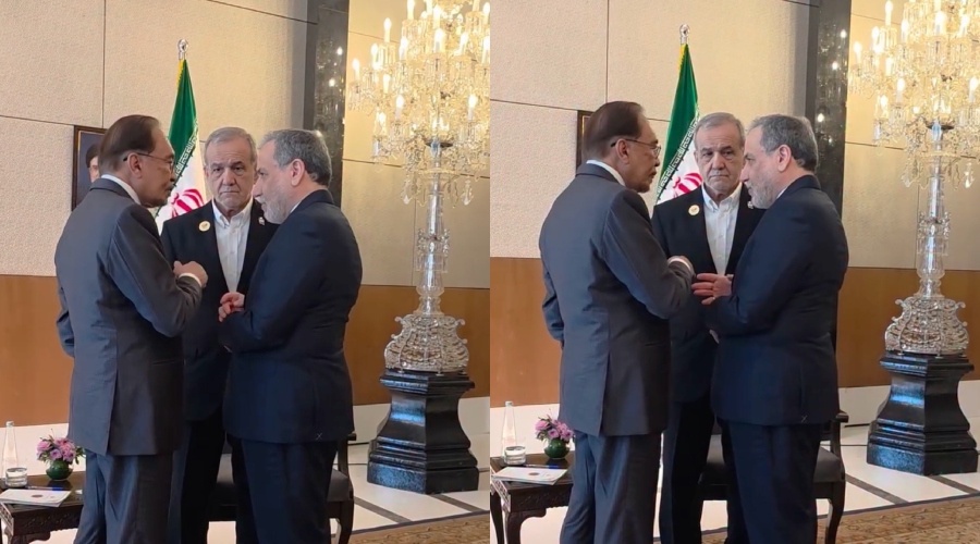 Image from: Keakraban Anwar Dan Modi Terserlah Dalam Pertemuan Dua Hala