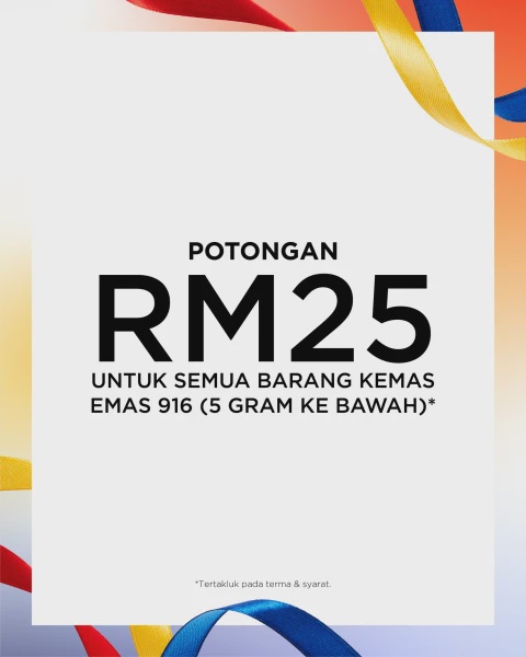 Image from: Sempena Hari Malaysia, HABIB Tawar Diskaun RM63 Setiap Gram Untuk Emas Terpilih