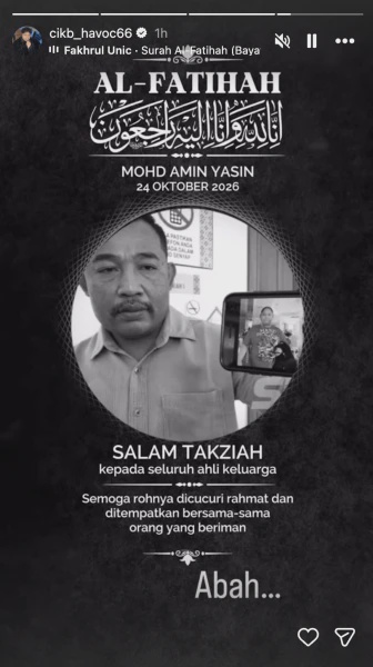 Image from: "Hari Ini Hari Jadi Mama & Hari Ini Juga Dapat Berita Abah Meninggal" - Cik B
