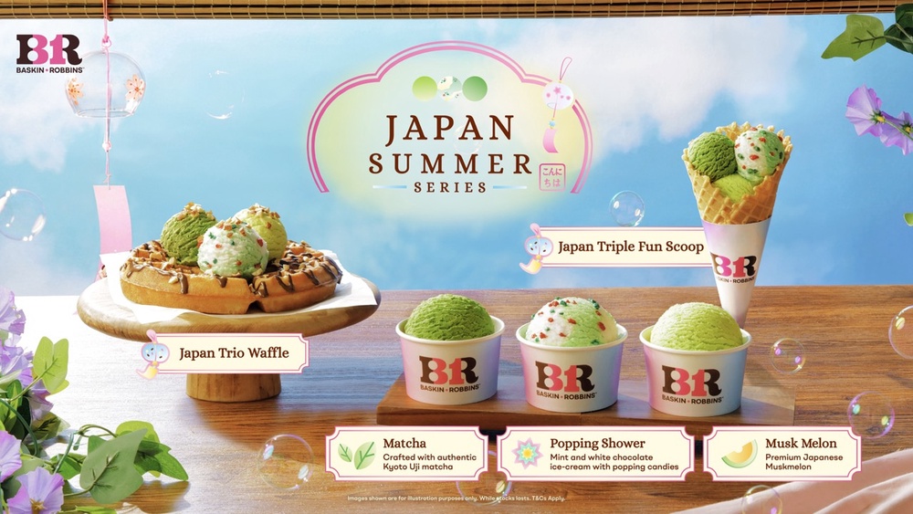 Image from: Baskin-Robbins Bawa Rasa Jepun Ke Malaysia Dengan Japan 'Summer Series'