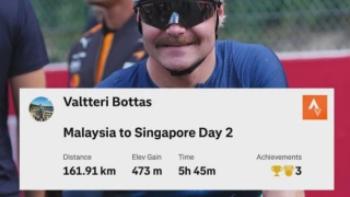 Image from: Bottas Redah Laluan Sunyi Ke Singapura, Netizen Malaysia Kata "Kami Pun Tak Berani Lalu Malam-Malam”