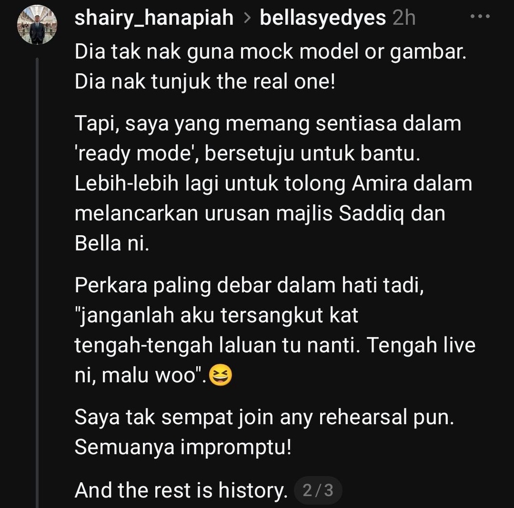 Image from: "Asalnya Saya Bukan Dalam List," Dulang Boy Kongsi Kisah Di Sebalik Kerusi Urut Hantaran Syed Saddiq