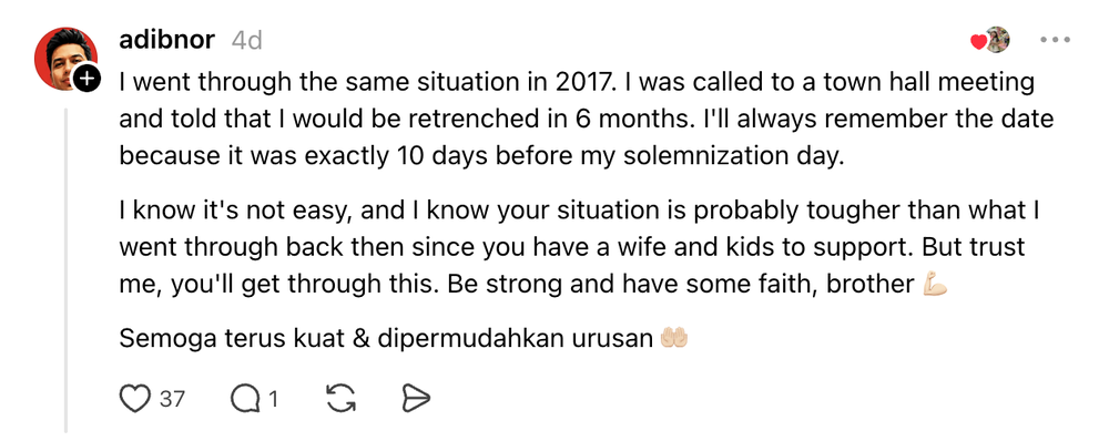Image from: “Kita Akan Baik-Baik Saja Ayah” Diberhentikan Kerja, Nota Kecil Anak Buat Bapa Menangis