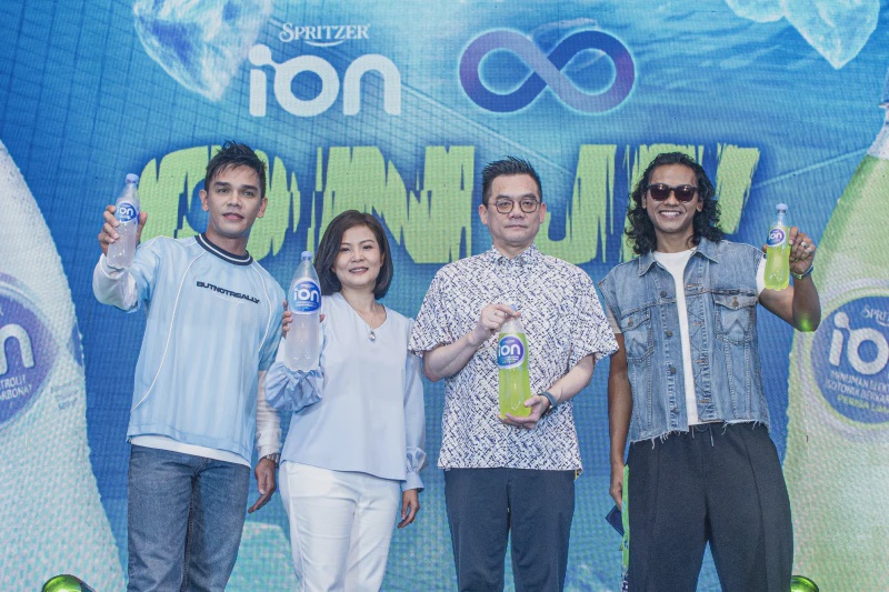 Image from: Spritzer Memperkenalkan ION: Air Isotonik Baharu Dengan Semangat ON-JE!