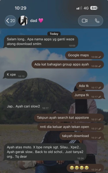 Image from: Niat Dah Baik, Sekali Jawapan Ayah Buat 'Tepuk Dahi'