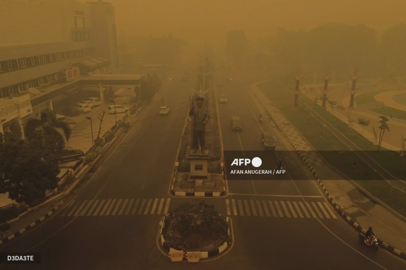 Image from: Macam Mana Langit Boleh Bertukar Oren Ketika Jerebu? Ini Yang Perlu Anda Tahu