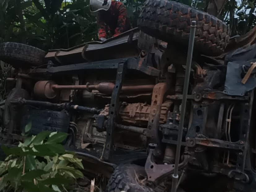 Image from: Lelaki Maut Pacuan Empat Roda Terjunam Gaung, Kejadian Hanya Disedari Dua Hari Kemudian