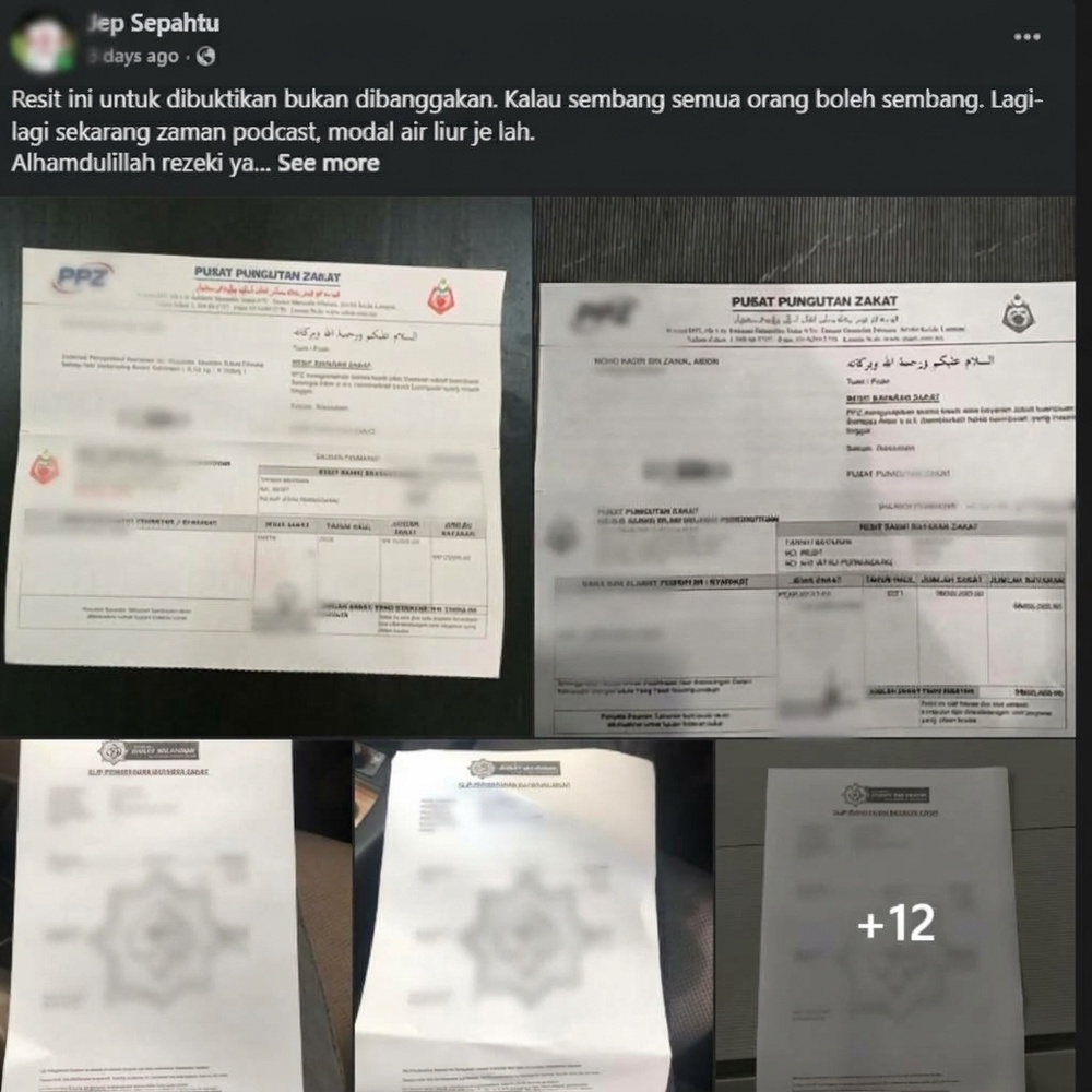 Image from: Dr Zulkifli Puji Tindakan Jep Sepahtu Kongsi Rekod Zakat RM1.935 Juta, Jadi Inspirasi Asnaf