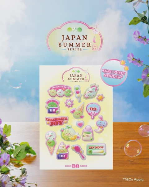 Image from: Baskin-Robbins Bawa Rasa Jepun Ke Malaysia Dengan Japan 'Summer Series'