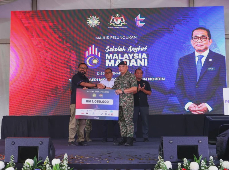 Image from: LTAT dan Syarikat Kumpulan Perkasa Program Sekolah Angkat Madani 2026