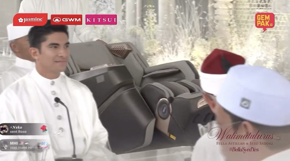 Image from: "Another Level" Bukan Hantaran Biasa, Syed Saddiq & Bella Berbalas Hadiah Istimewa