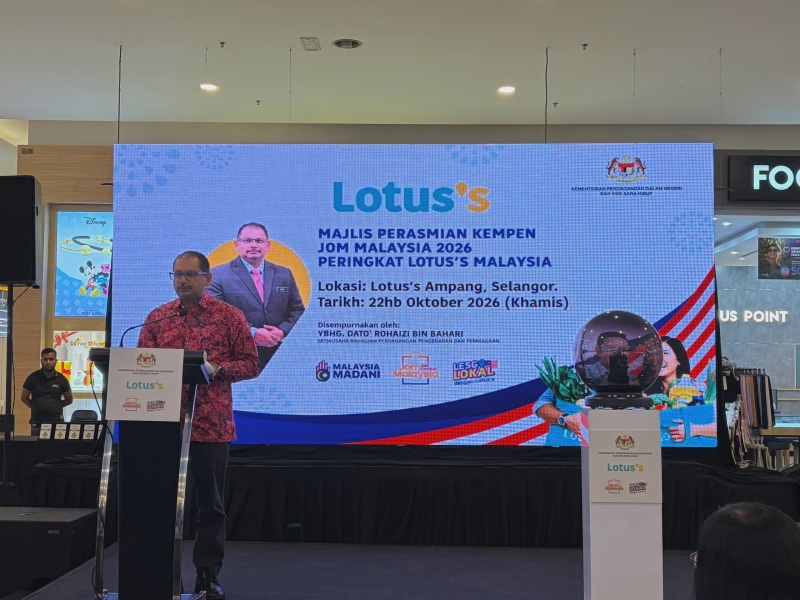 Image from: Lotus's Malaysia Dan KPDN Pacu Pertumbuhan Jangka Panjang PKS Tempatan Menerusi JOM MALAYSIA 2026