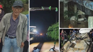 Image from: Mayat Warga Emas Terbabas Kes Sungai Ditemukan