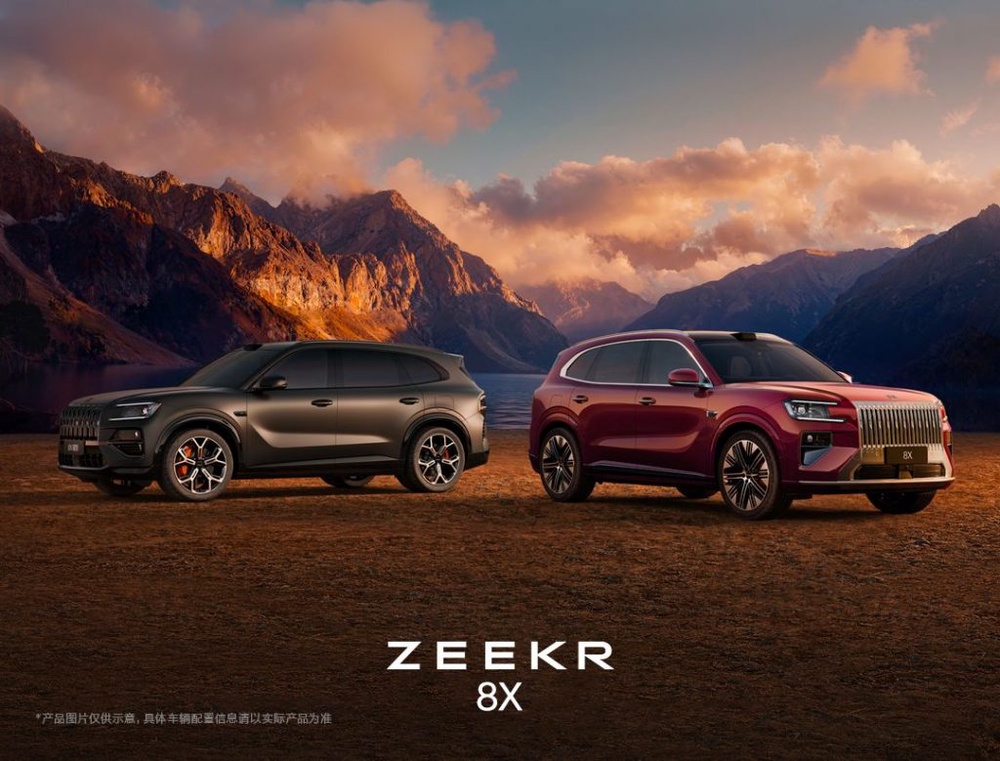 Image from: Zeekr 8X: Premium 900V PHEV SUV, up to triple-motor setup and 0–100km/h in 2.96s