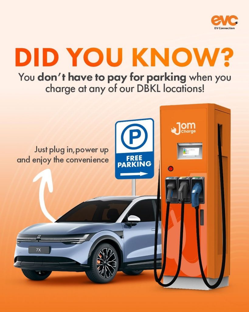 Image from: EV charger hoggers beware: DBKL now issuing summonses in KL