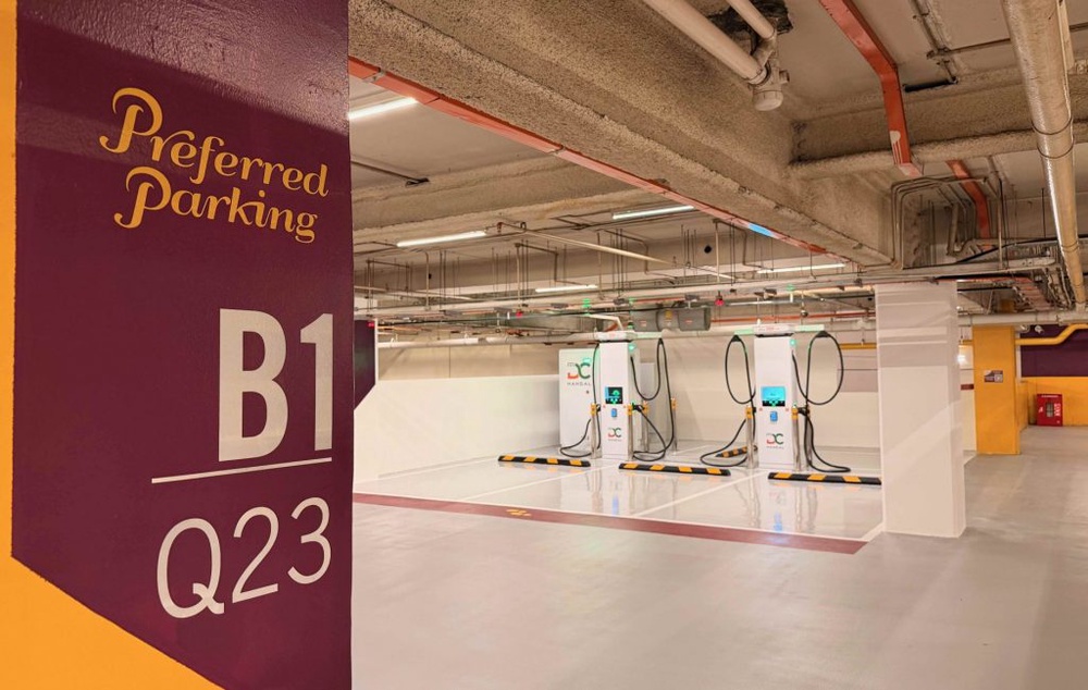 Image from: DC Handal adds 220kW DC Charger at Sunway Pyramid