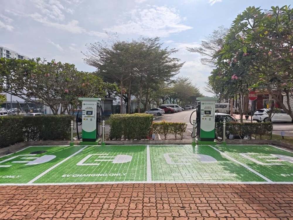 Image from: Charge+ deploys two 120kW DC Charger at Fives Hotel Desaru