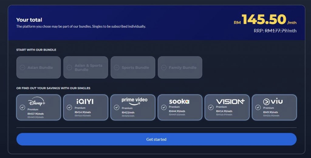 Image from: CelcomDigi introduces new StreamMore bundles with Disney+, Prime Video, iQIYI, Sooka and more from RM19.90/month