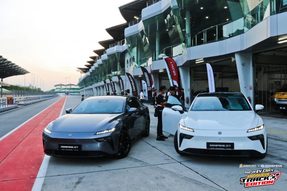 Image from: Over 100 EVs take over Sepang for SoyaCincau x Dongfeng Pop-Up EV Clinic: Track Edition 2026