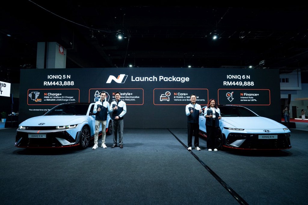 Image from: Hyundai Ioniq 5 N and Ioniq 6 N launched in Malaysia with up to 641hp, from RM443,888