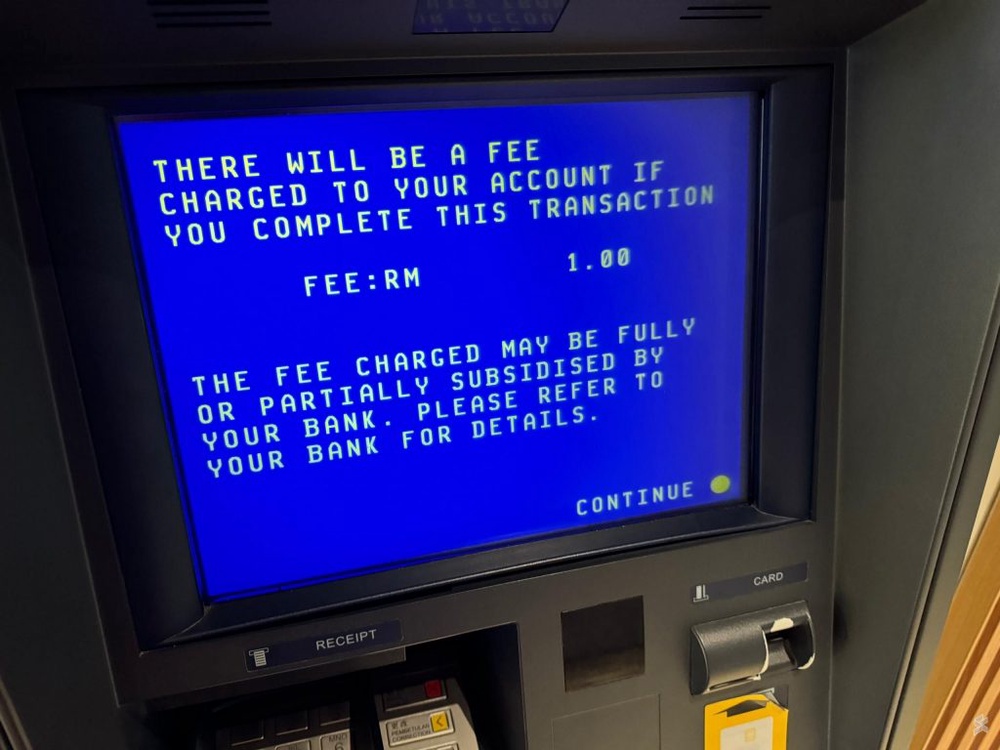 Image from: No more RM1 interbank ATM fee from 1st July 2026, unlimited free withdrawals at over 14,000 machines in Malaysia
