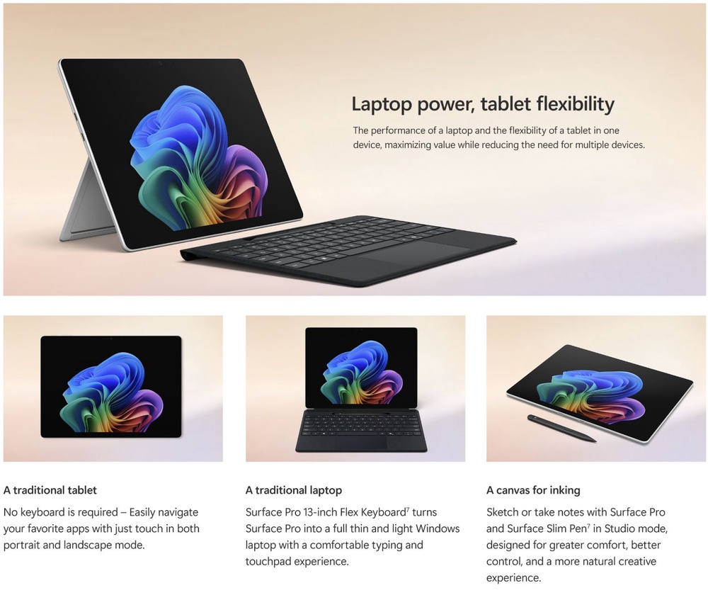 Image from: 搭载 Snapdragon X2！Microsoft Surface Laptop 8、Surface Pro 12于7月23日大马开卖，售价6999令吉起