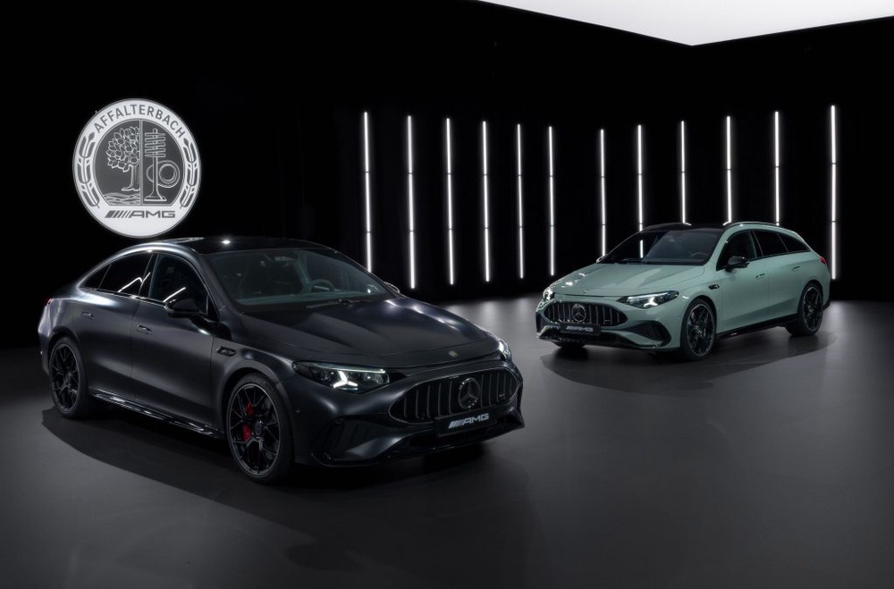 Image from: Mercedes-AMG CLA 45 goes electric with 671hp and AMG four-cylinder sound