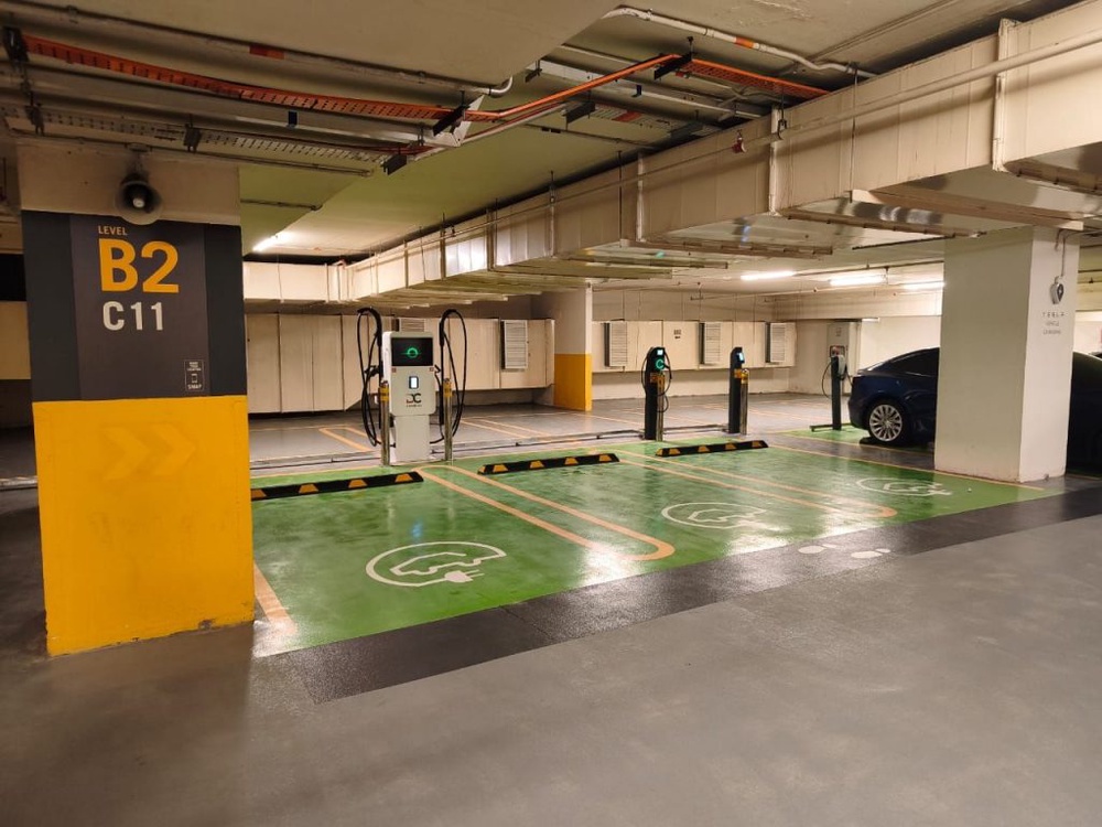 Image from: DC Handal adds 9 EV Charge Points at Sunway Putra Mall