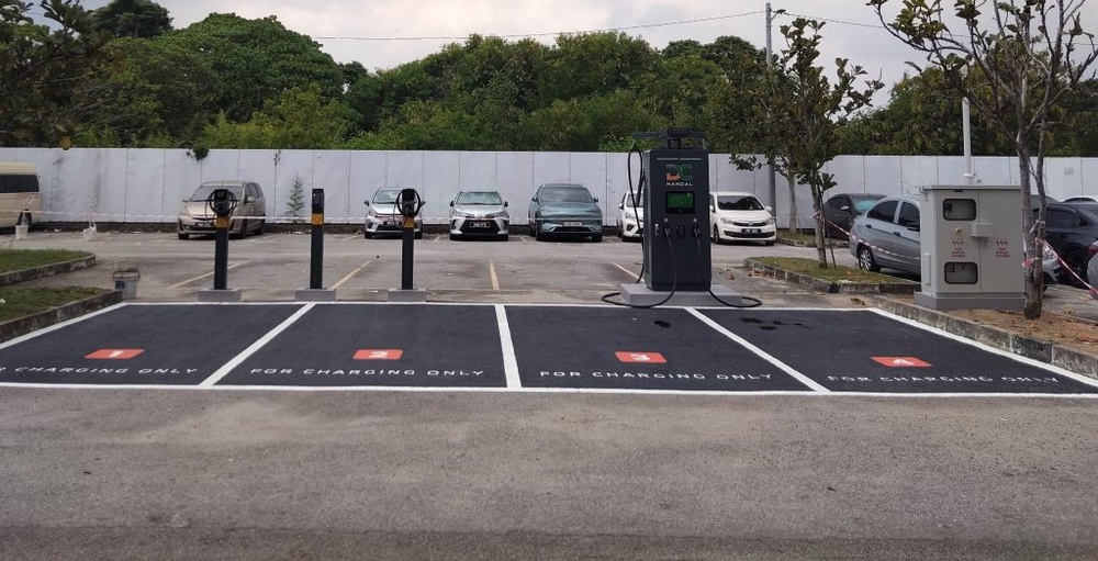 Image from: DC Handal deploys 4 EV charge points at Pearl City Mall Penang