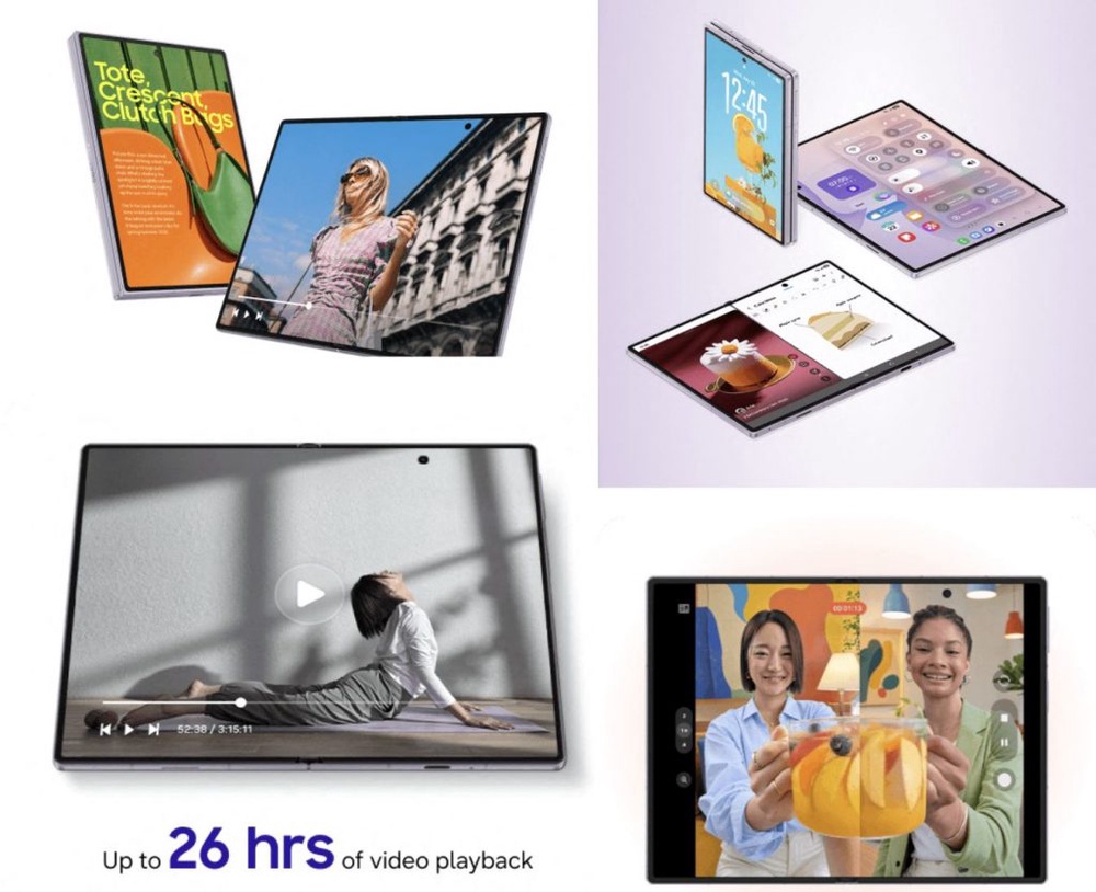 Image from: Samsung Galaxy Z Fold 8 and Z Fold 8 Ultra promo images leak ahead of launch