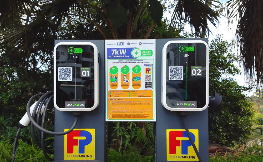 Image from: Flexi Parking deploys first EV chargers at Fraser’s Hill