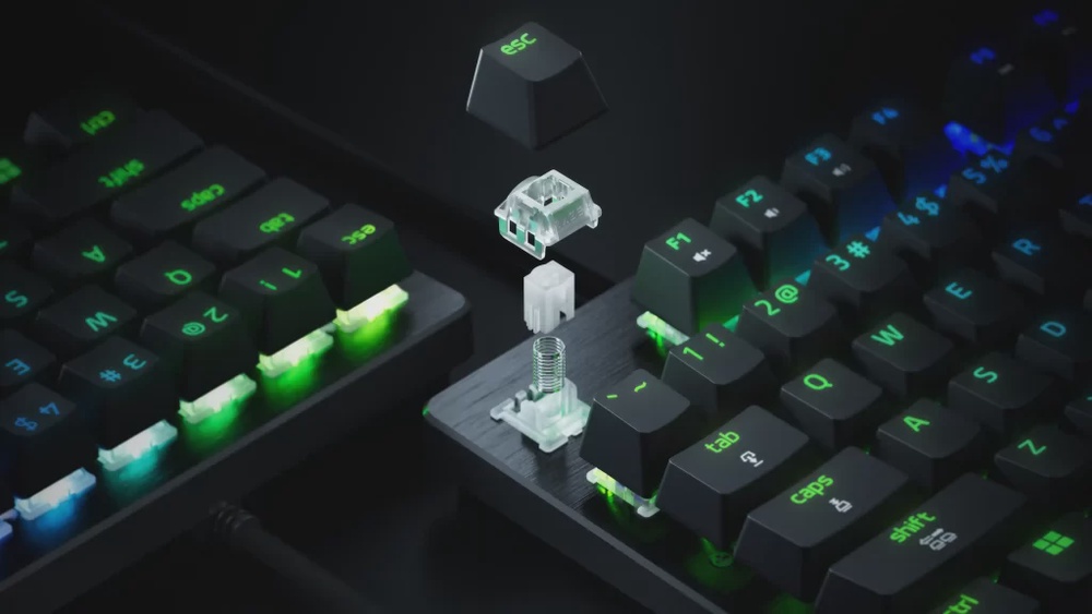 Image from: Razer Huntsman V3 HE Magnetic Malaysia: 8KHz polling, Hall Effect switches, priced from RM509