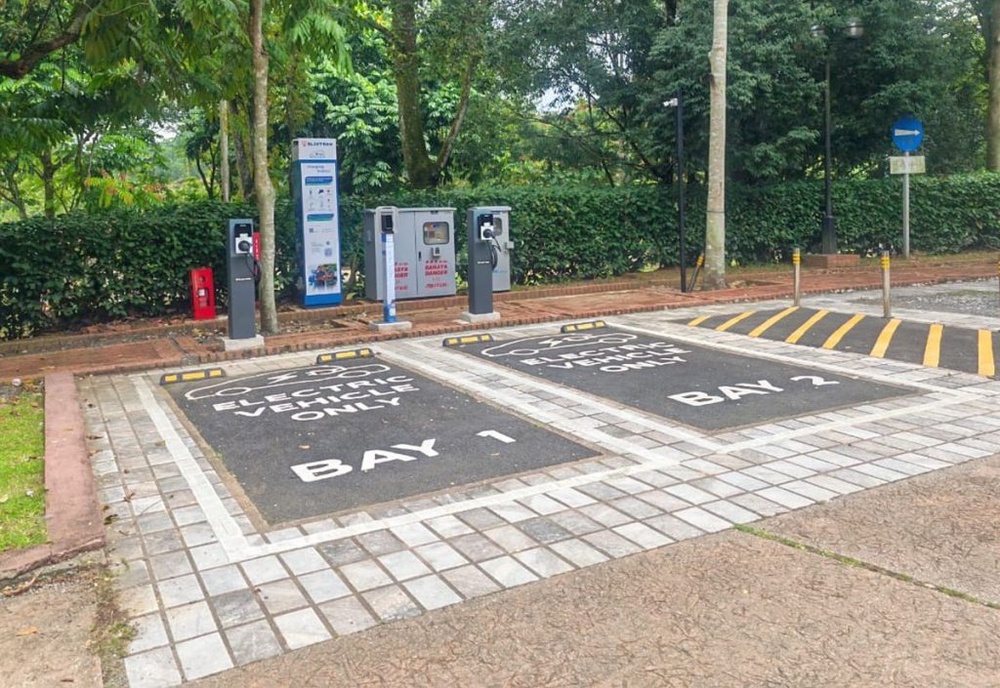Image from: TNB Electron deploys EV chargers at Taman Botani Putrajaya
