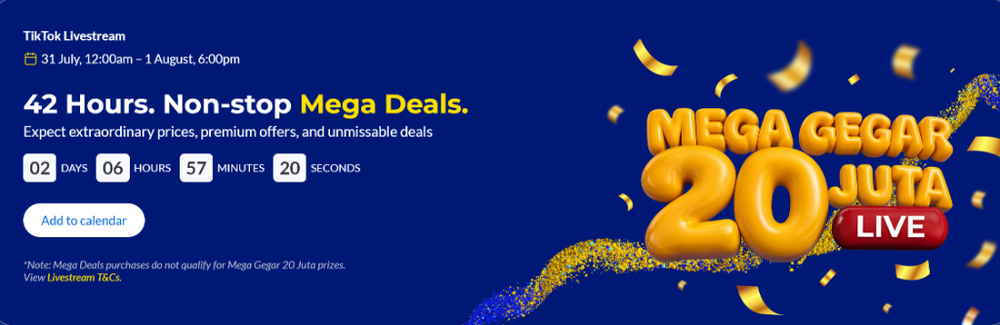 Image from: CelcomDigi is giving away RM20 million in prizes, including a Proton e.MAS 7 and smart home makeovers