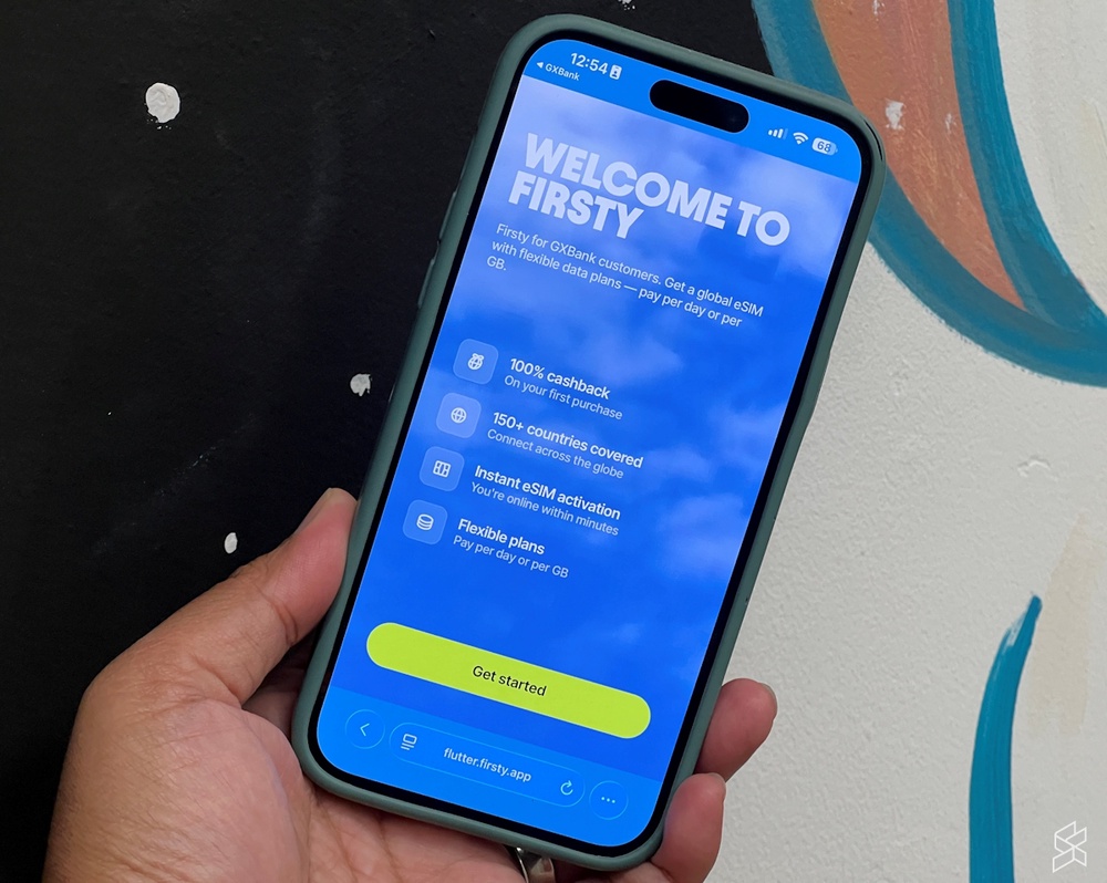 Image from: 你现在可以通过GXBank App购买Firsty旅行eSIM