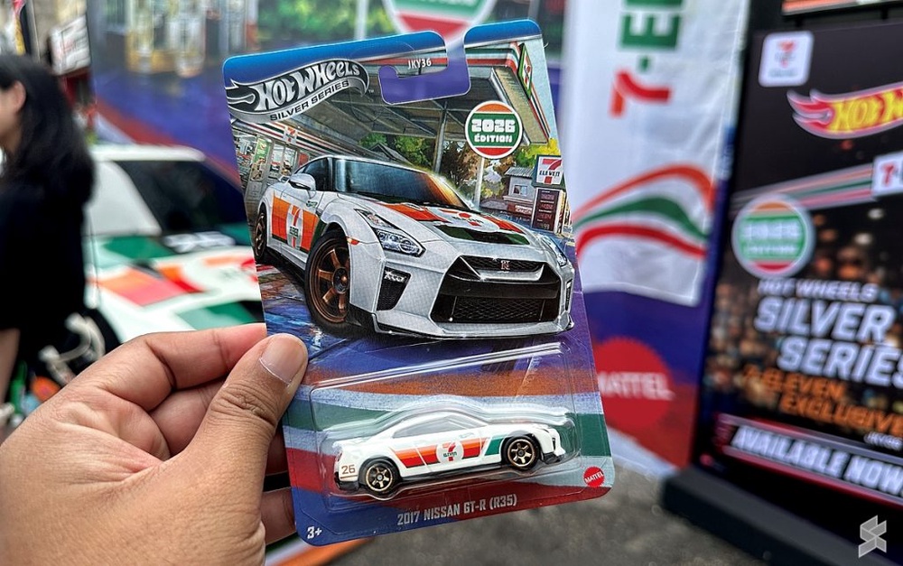 Image from: Hot Wheels x 7-Eleven Nissan GT-R R35 zooms into Malaysia: First in Southeast Asia